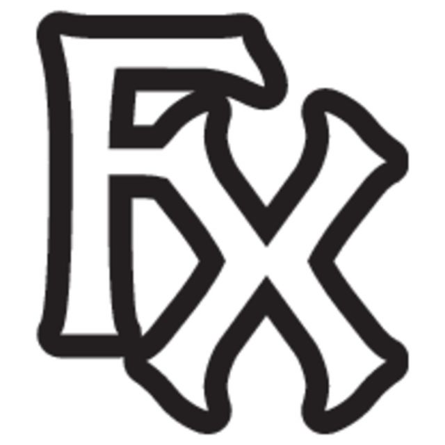 Dekaler Logo Röd FACTORY EFFEX