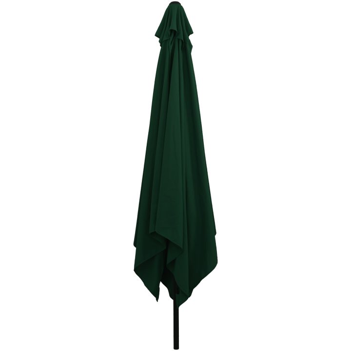 Fyrkantig Trädgårdsparasol 295x245 cm Grön vidaXL Large – bild 3
