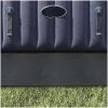Fyrkantigt poolöverdrag svart plast 396 x 396 cm hållbart vidaXL 396 x 396 cm (1 mm) – miniatyr 4