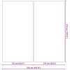 Fyrkantigt Poolöverdrag Svart Polyester vidaXL 274 x 274 cm – miniatyr 8