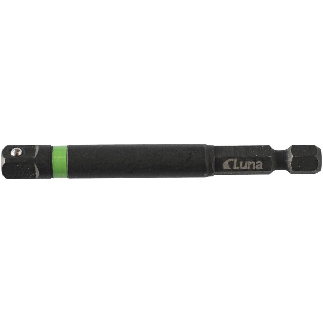 Fyrkanttapp för slående skruvdragare Luna FYRKANTSTAPP 1/4-1/4 75MM