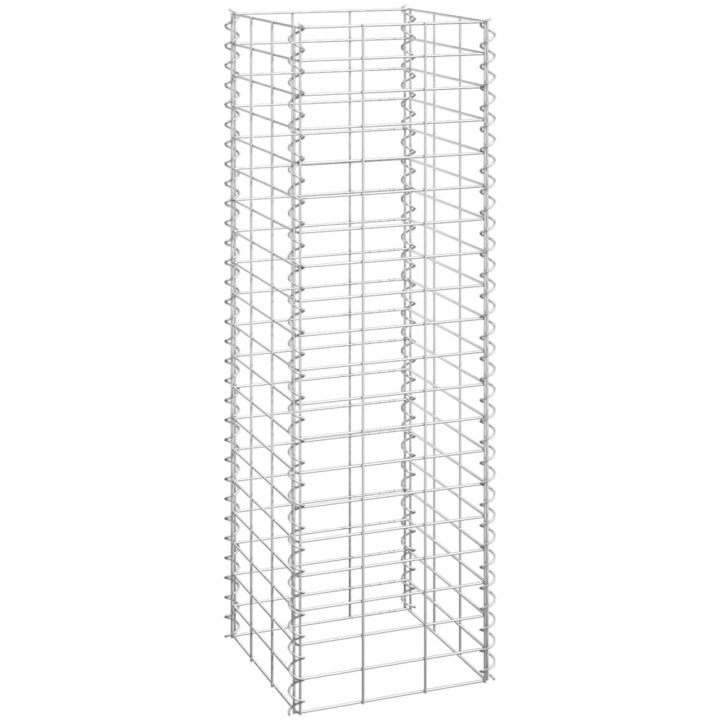 Gabioner 3 st 30x30x100 cm järn vidaXL 30 x 30 x 100 cm (3 st) – bild 2