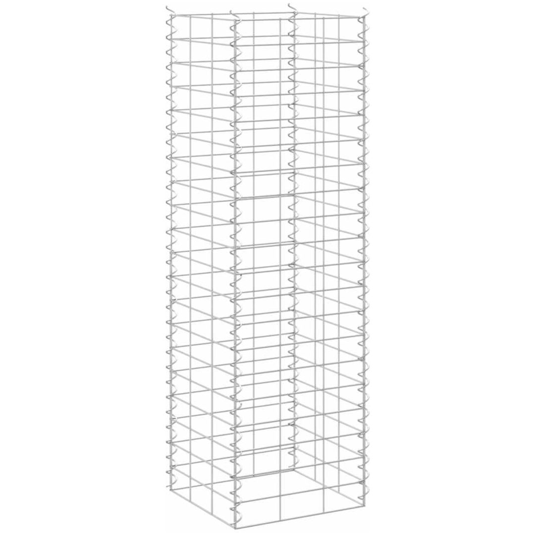 Gabioner 3 st 30x30x100 cm järn vidaXL 30 x 30 x 100 cm (3 st) – bild 6