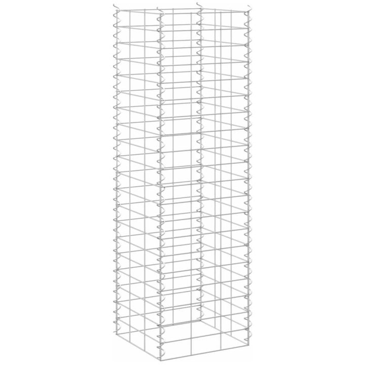 Gabioner 3 st 30x30x100 cm järn vidaXL 30 x 30 x 100 cm (3 st) – bild 6