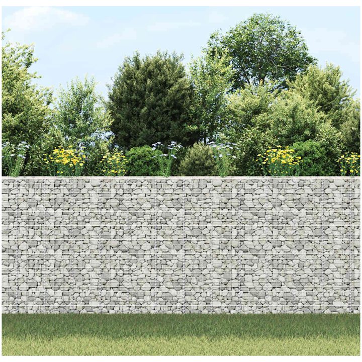 Gabioner 3 st 30x30x150 cm järn vidaXL 30 x 30 x 150 cm (3 st) – bild 3