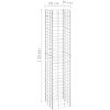 Gabioner 3 st 30x30x150 cm järn vidaXL 30 x 30 x 150 cm (3 st) – miniatyr 5