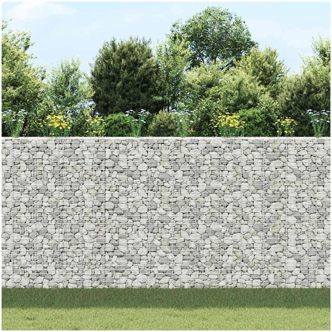 Gabioner 3 st 30x30x200 cm järn vidaXL 30 x 30 x 200 cm (3 pcs) – bild 3
