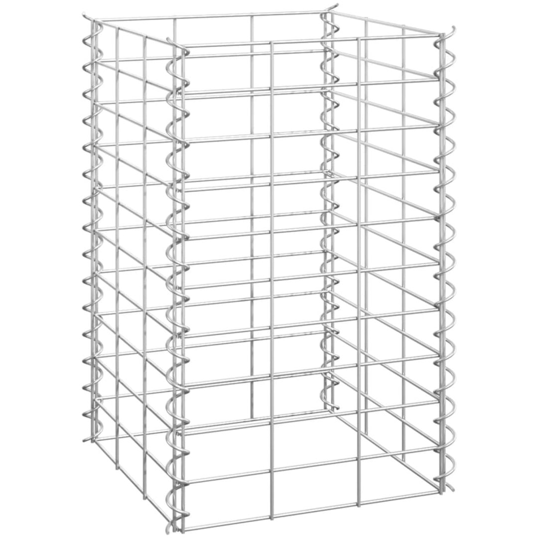 Gabioner 3 st 30x30x50 cm järn vidaXL 30 x 30 x 50 cm (3 pcs) – bild 2
