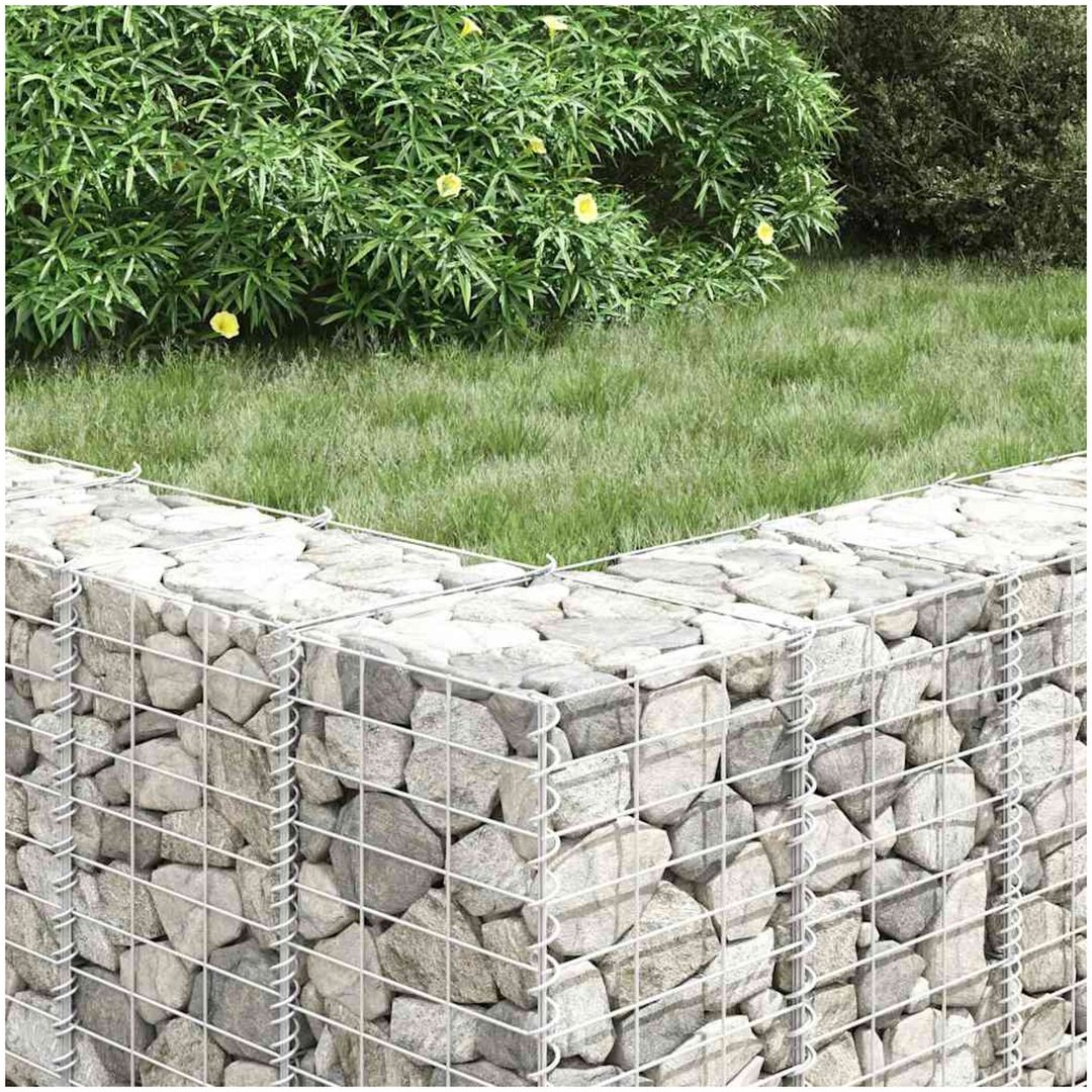 Gabioner 3 st 30x30x50 cm järn vidaXL 30 x 30 x 50 cm (3 pcs) – bild 4