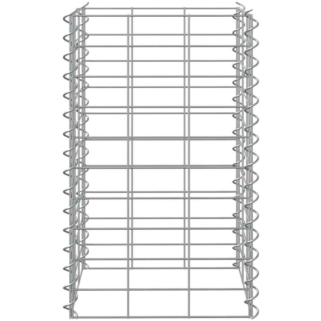 Gabioner 3 st 30x30x50 cm järn vidaXL 30 x 30 x 50 cm (3 pcs) – bild 7