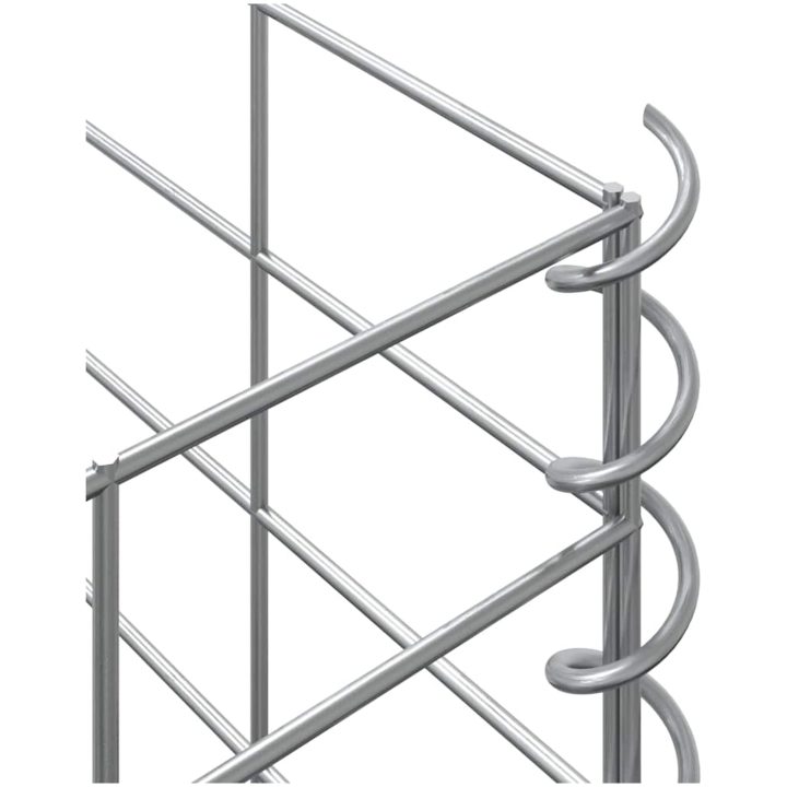 Gabioner 3 st 30x30x50 cm järn vidaXL 30 x 30 x 50 cm (3 pcs) – bild 8