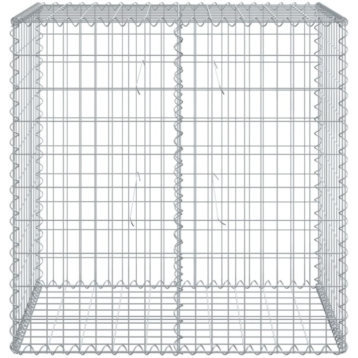 Gabionkorg med skydd galvaniserat järn vidaXL 100 x 50 x 100 cm – bild 3
