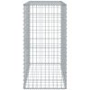Gabionkorg med skydd galvaniserat järn vidaXL 100 x 50 x 100 cm – miniatyr 4