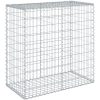 Gabionkorg med skydd galvaniserat järn vidaXL 100 x 50 x 100 cm – miniatyr 5