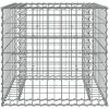 Gabionkorg silver 70x70x65 cm galvaniserat järn vidaXL – miniatyr 4