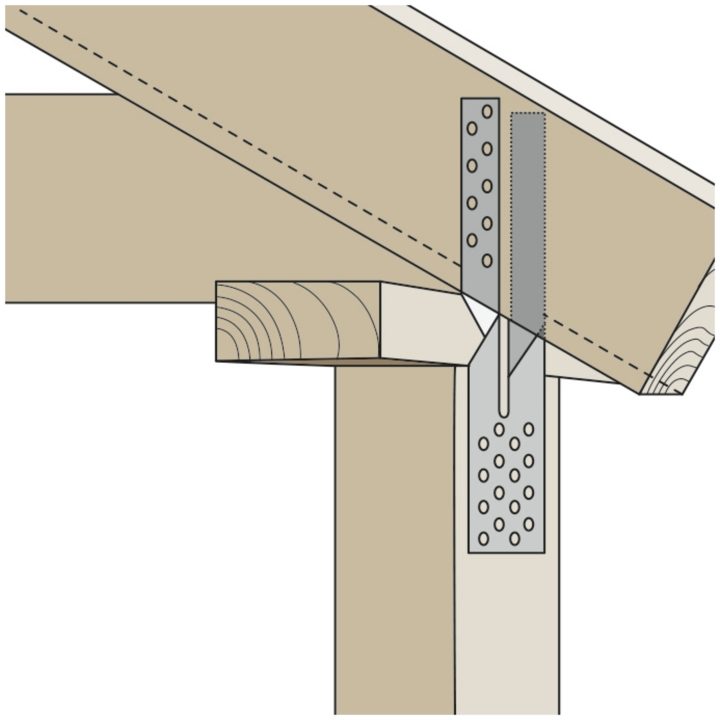 Gaffelankare Fap FASTCC Dimension BxHxT 48x320x15 mm – bild 2