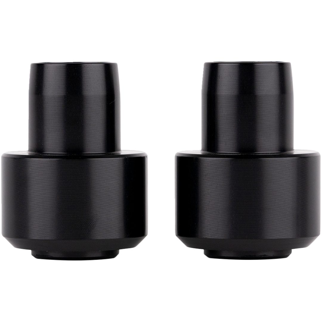 Gaffelbegränsare Axeo 23 Anodiserad/svart LEGEND SUSPENSION Slagbegränsare