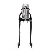 Gaffelben Komplett Svart/krom CLASSIC BIKE