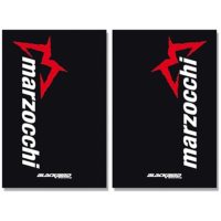 Gaffelbensdekaler Marzocchi BLACKBIRD RACING