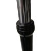 Gaffeldamasker Glansig Svart Pulverlackerad LA CHOPPERS COVER FORK BOOT 39MM BLK – miniatyr 2