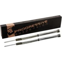Gaffeldämparkit Monotube Svart/krom PROGRESSIVE SUSPENSION