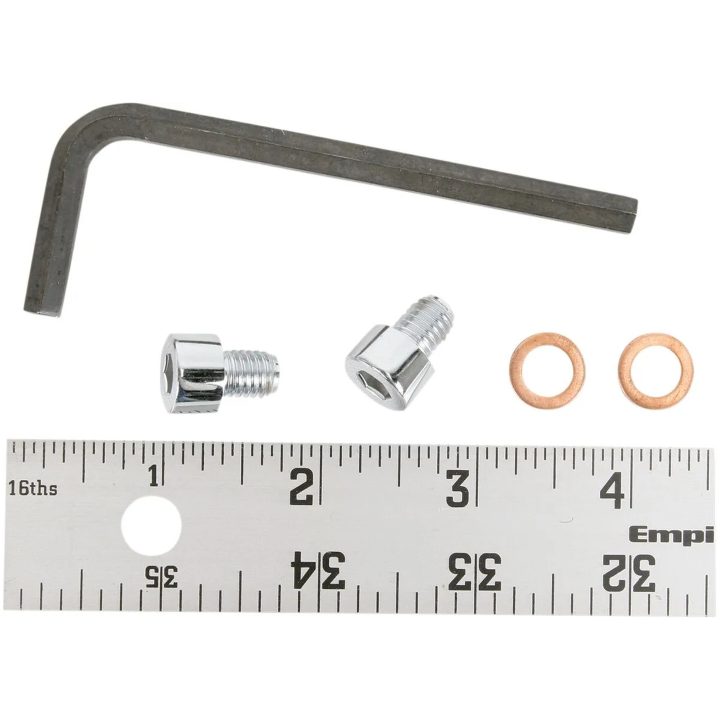 Gaffeldräneringsplugg Krom Silver GARDNER-WESTCOTT – bild 2