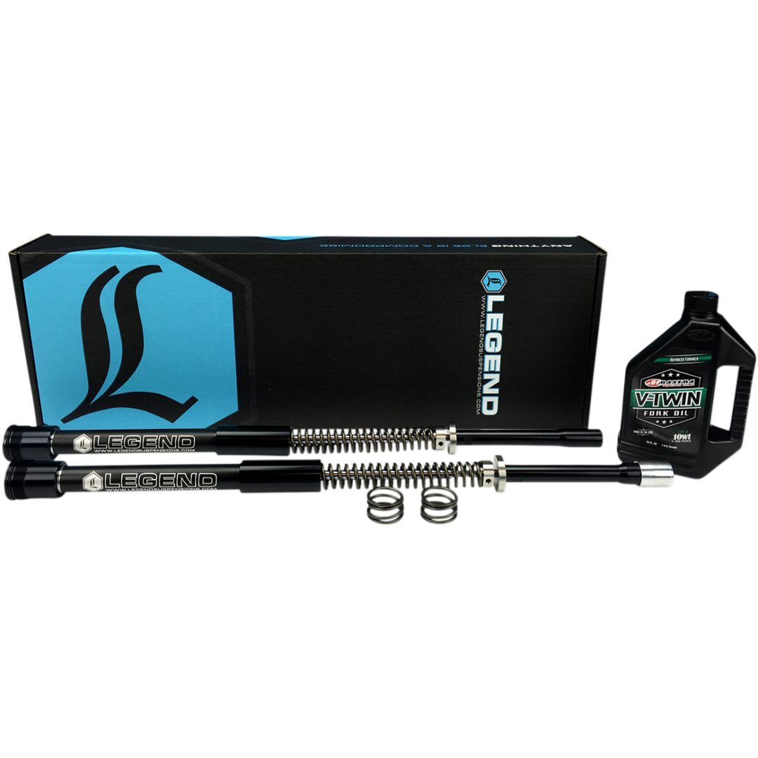 Gaffelfjäderkit Axeo21 Fram LEGEND SUSPENSION Svart – bild 5