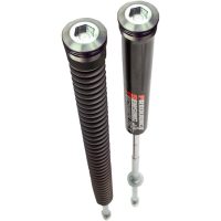 Gaffelkassetter Monotube Svart/krom PROGRESSIVE SUSPENSION