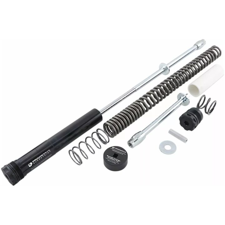 Gaffelkassetter Monotube Svart/krom PROGRESSIVE SUSPENSION – bild 2