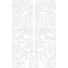 Gaffelskydd Comic Vit Gloss ALGIS Skydd – miniatyr 1