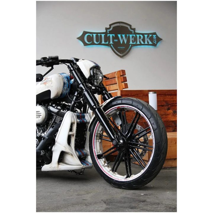 Gaffelskydd Svart Aluminium CULT WERK – bild 5