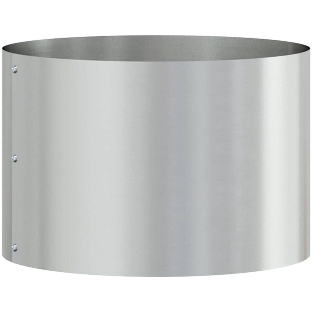 Galvaniserad Metallkruka Galvaniserad Metall vidaXL 30 cm diameter – bild 2