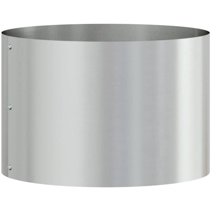 Galvaniserad Metallkruka Galvaniserad Metall vidaXL 30 cm diameter – bild 2