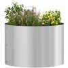 Galvaniserad Metallkruka Galvaniserad Metall vidaXL 30 cm diameter – miniatyr 3
