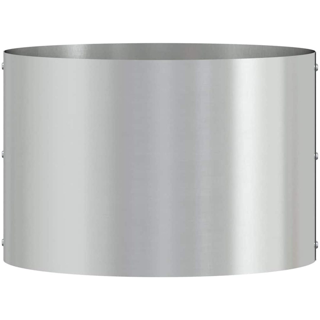 Galvaniserad Metallkruka Galvaniserad Metall vidaXL 30 cm diameter – bild 5