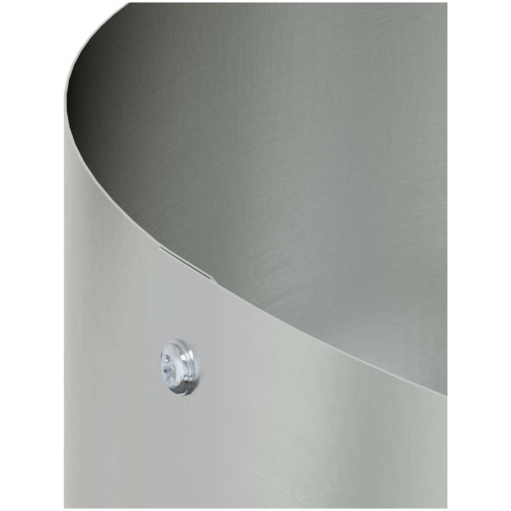 Galvaniserad Metallkruka Galvaniserad Metall vidaXL 30 cm diameter – bild 7