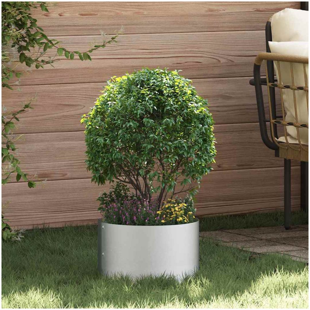 Galvaniserad Metallkruka Galvaniserad Metall vidaXL 30 cm diameter