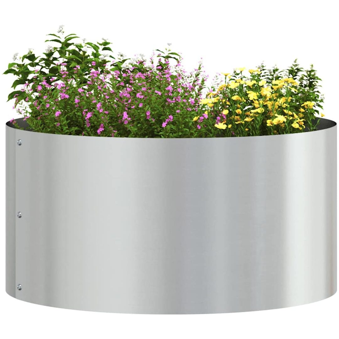 Galvaniserat Krukset Galvaniserad Stål Hållbar vidaXL 40 cm i diameter – bild 3