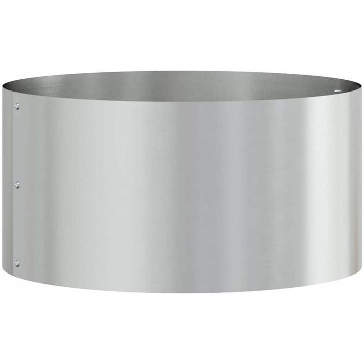 Galvaniserat Krukset Galvaniserad Stål Hållbar vidaXL 40 cm i diameter – bild 5