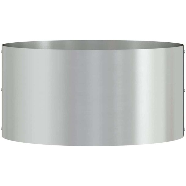 Galvaniserat Krukset Galvaniserad Stål Hållbar vidaXL 40 cm i diameter – bild 6