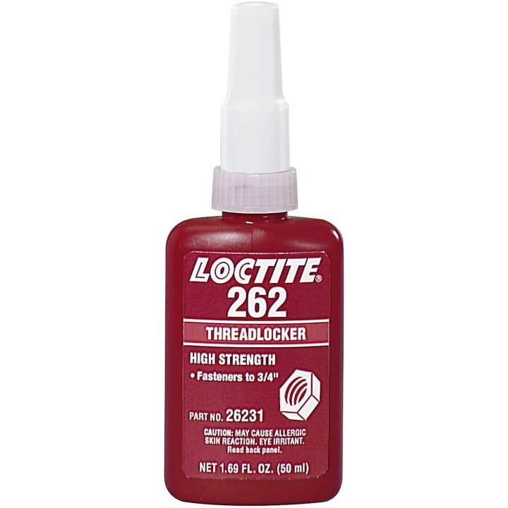 Gänglåsning medelstark 262 LOCTITE GÄNGLÅSNING 262 50ML – bild 2