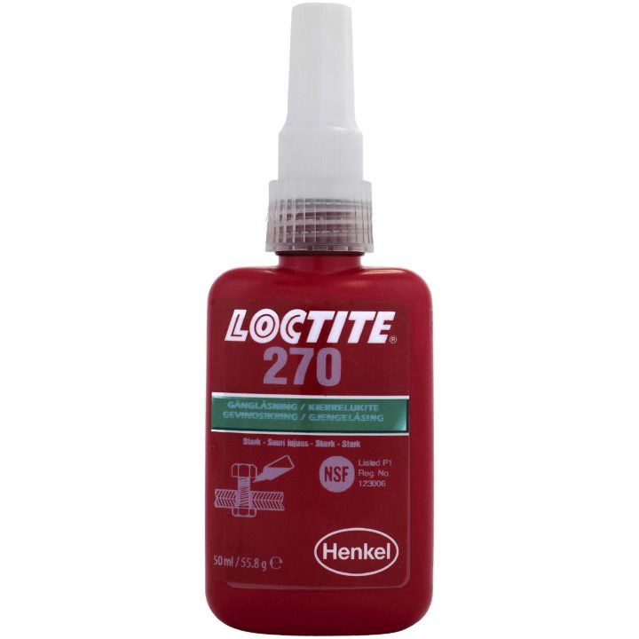 Gänglåsning stark 270 LOCTITE GÄNGSÄKRING STARK 10ML 270 – bild 3