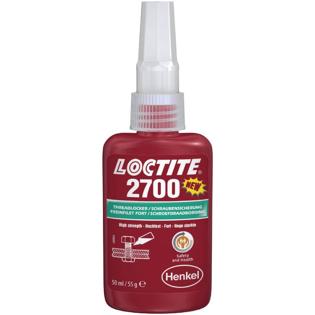 Gänglåsning stark 2700 LOCTITE GÄNGLÅSNING 2700 50ML – bild 2