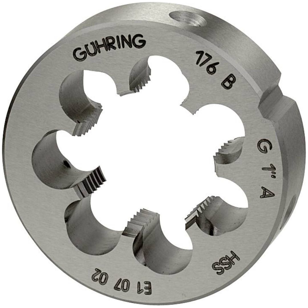 Gängsnitt, Whitworth rör G (R) Gühring 176 GÄNGSNITT 176 G1/4