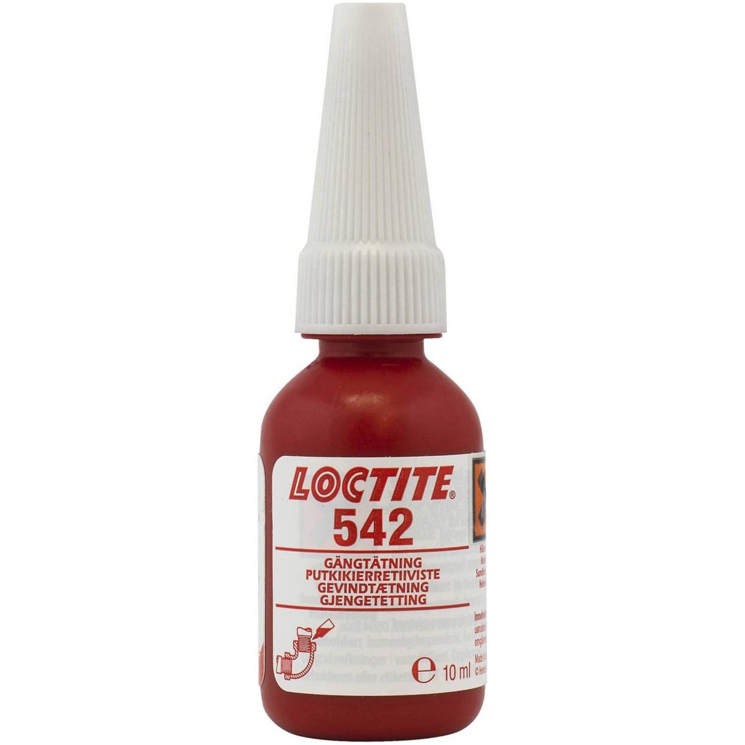 Gängtätning 542 LOCTITE GÄNGTÄTNING M12 542 10ML