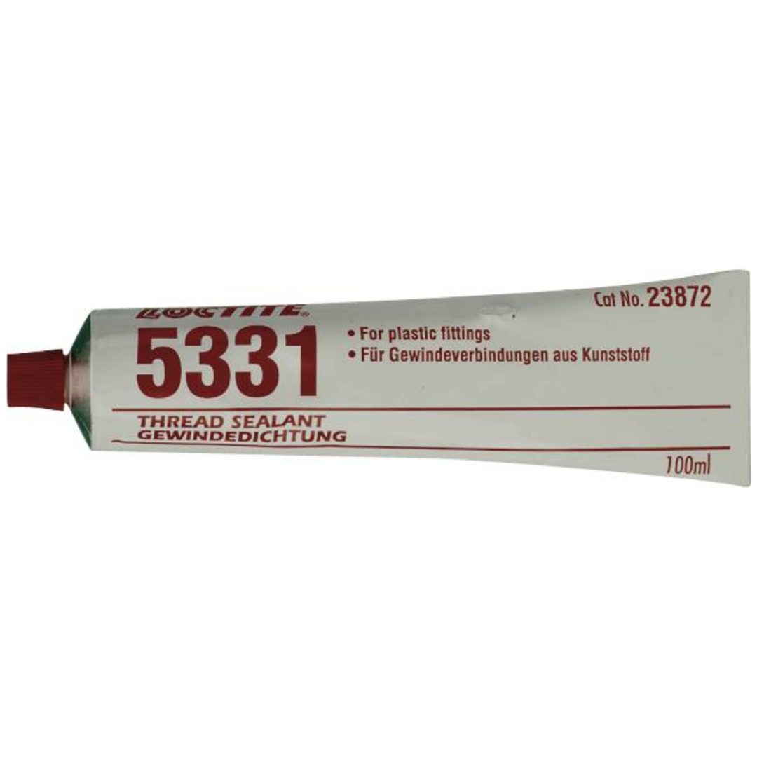 Gängtätning för plastgängor 5331 LOCTITE GÄNGTÄTNING SI 5331WH TB100ML