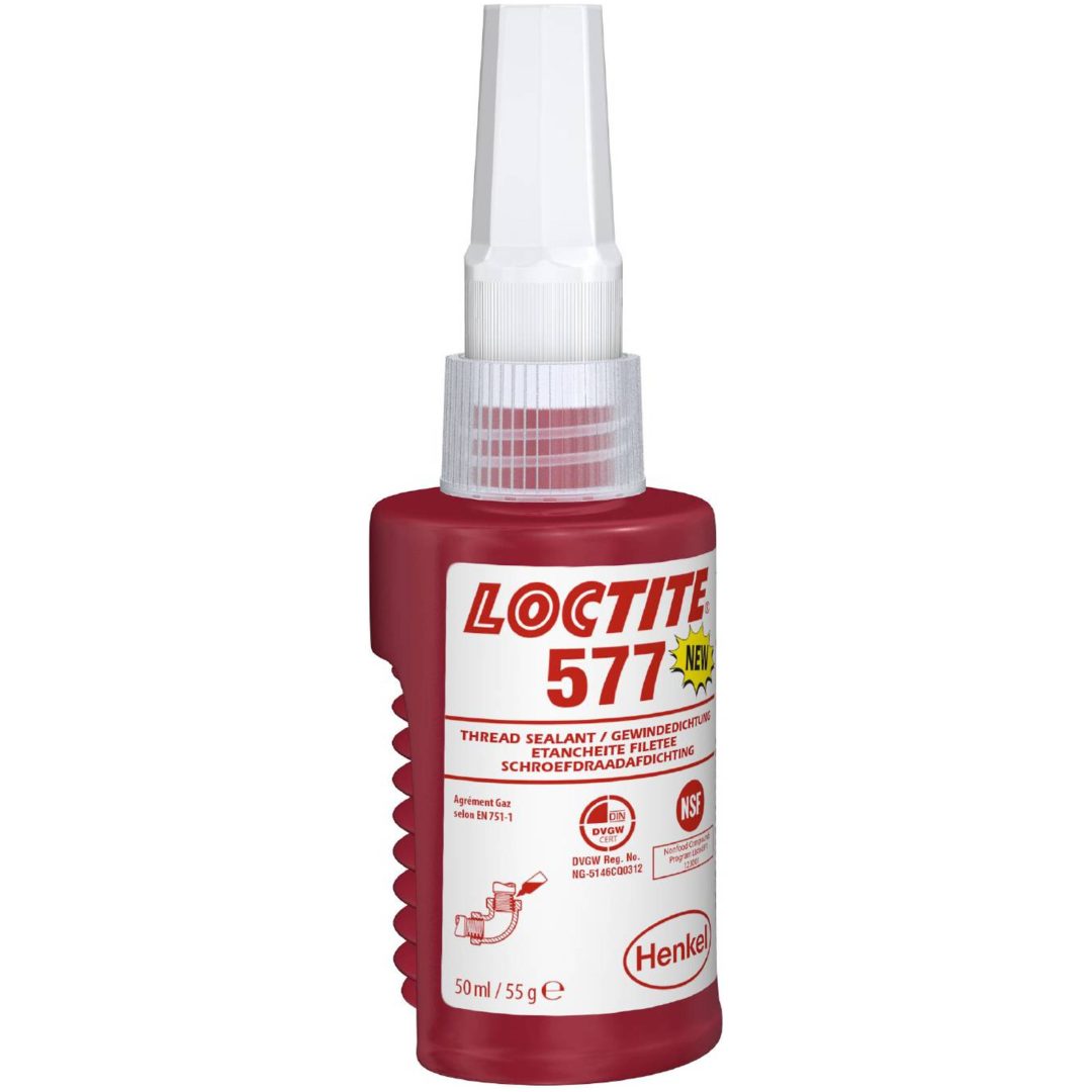 Gängtätning rörtätning 577 LOCTITE GÄNGTÄTNING 577 TTL 50ML SFDN