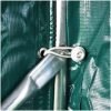 Garagetält PVC grön vidaXL 1.6 x 2.4 m – miniatyr 6