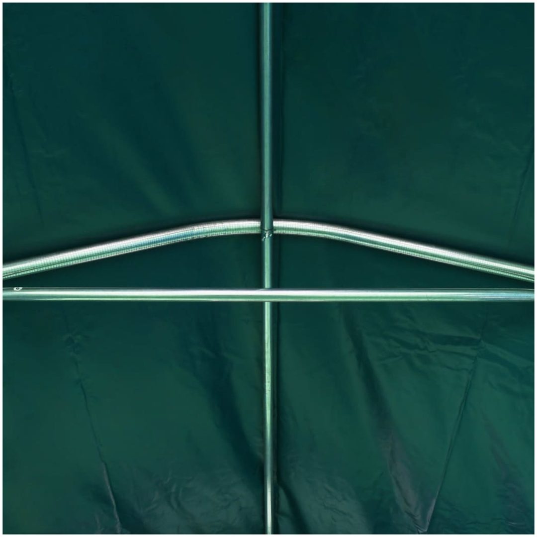 Garagetält PVC grön vidaXL 1.6 x 2.4 m – bild 7
