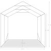 Garagetält PVC grön vidaXL 1.6 x 2.4 m – miniatyr 10